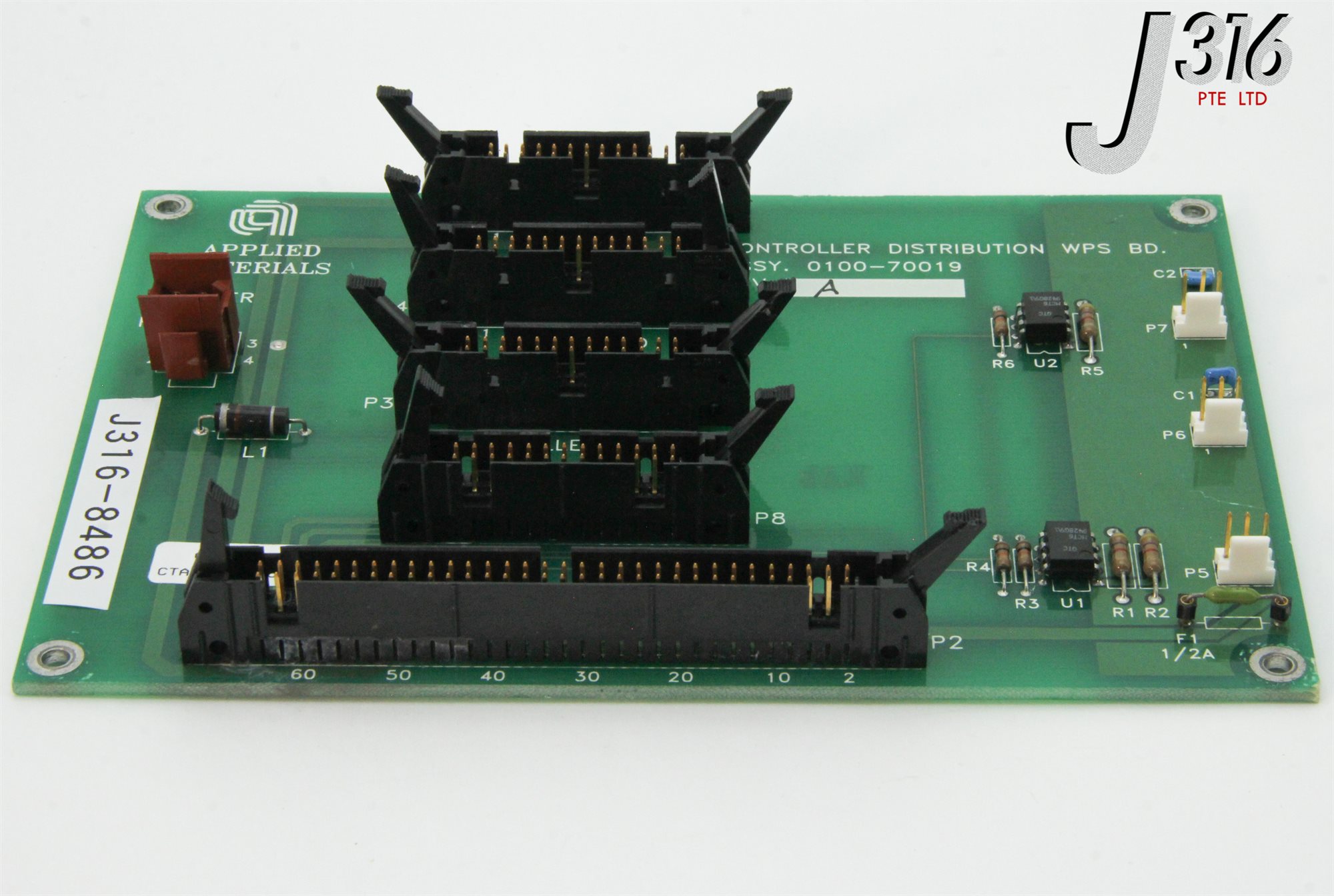 8486 APPLIED MATERIALS PCB CONTROLLER DISTRIBUTION WPS BOARD 0100